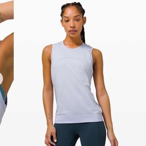 Lululemon Swiftly Breathe Muscle Tank
Serene Blue size 4